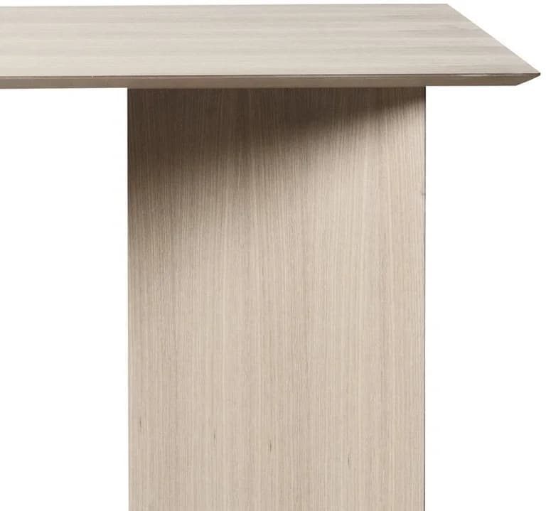 Table en bois rectangulaire beige 160 cm Mingle - Ferm Living