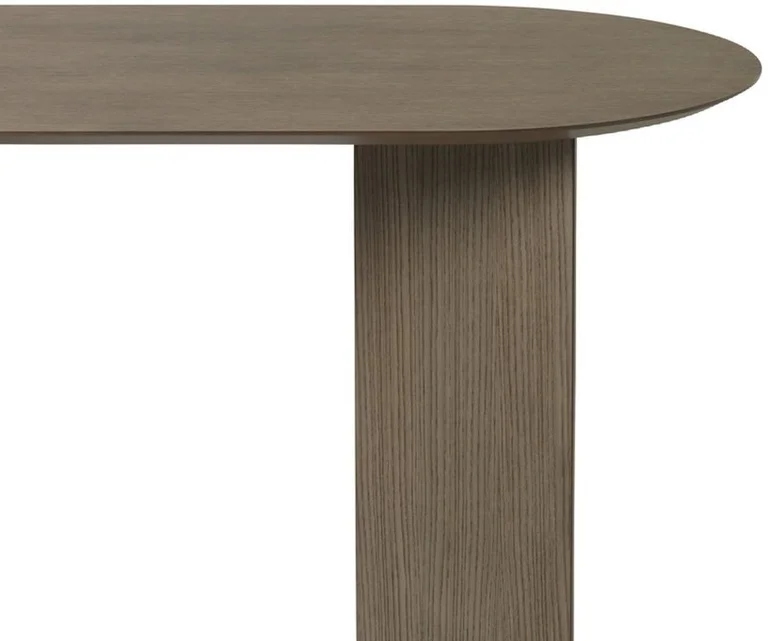 Table en bois ovale marron 150 cm Mingle - Ferm Living