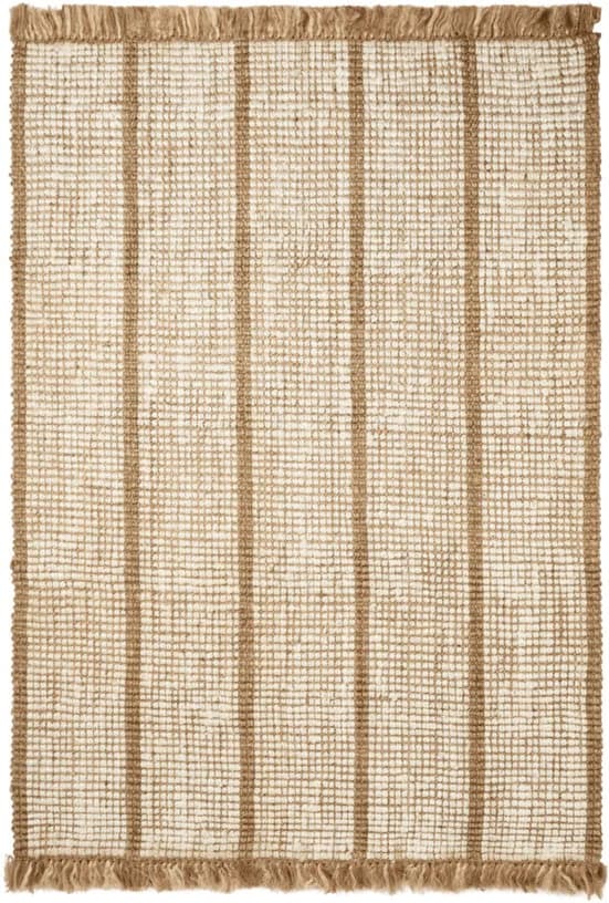 Tapis en jute beige 140x200cm Athens - Ferm living