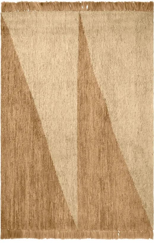 Tapis en jute beige 200x300cm Studie - Ferm living
