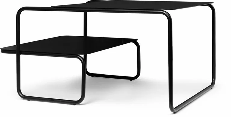 Table basse noire en métal Level - Ferm living
