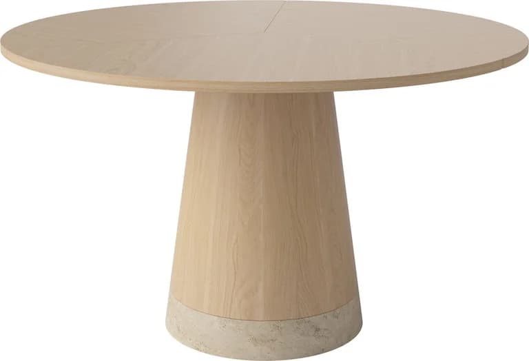 Table à manger ronde en chêne huilé 125cm Piro - Bolia