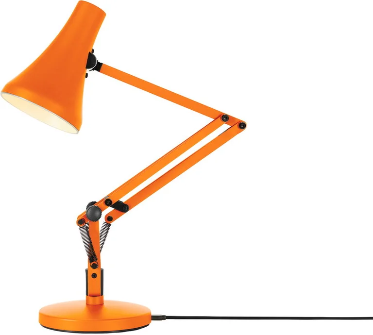 Lampe de bureau en aluminium orange sunburnt Mini mini 90 - Anglepoise