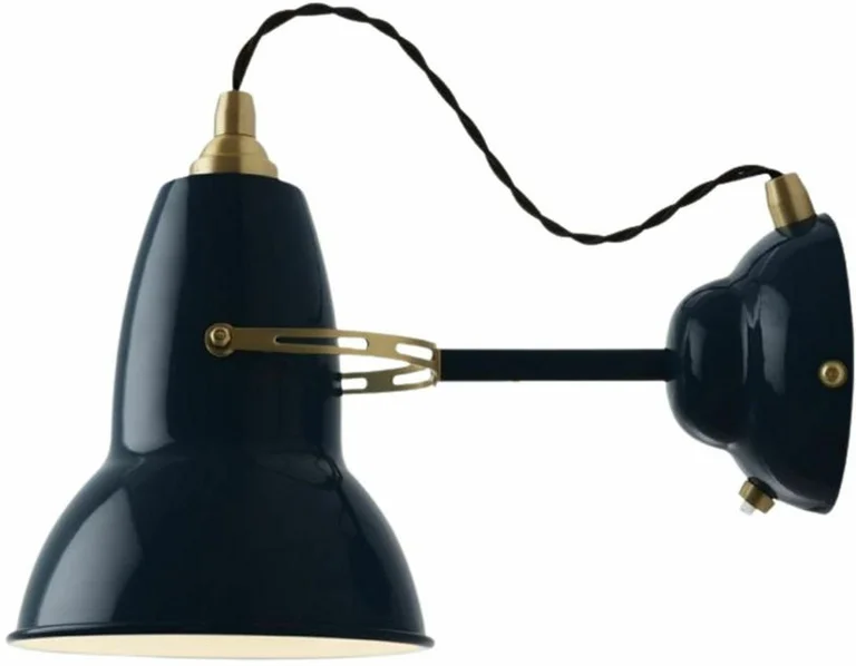 Applique murale en laiton bleu encre Original 1227 - Anglepoise
