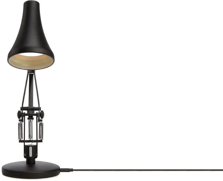 Lampe de bureau en aluminium noir 18 x 52 cm Mini Mini 90 - Anglepoise